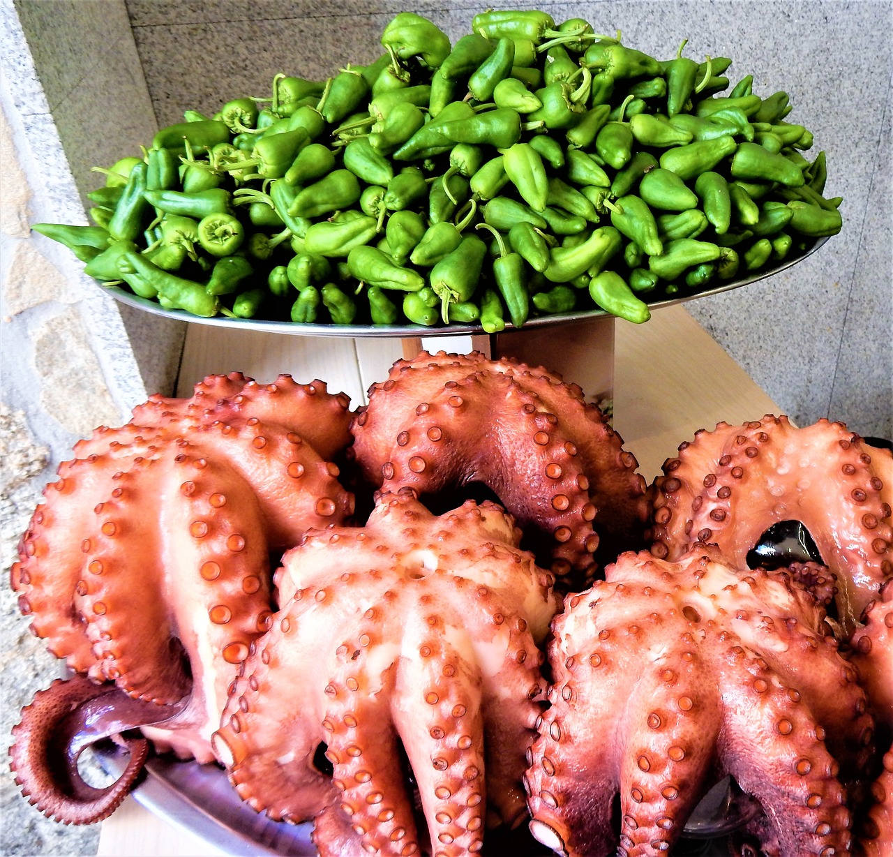 ¿Cuántos pimientos de Padrón da una planta?