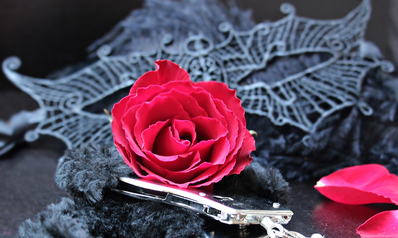 ¿Dónde se encuentran las rosas negras?