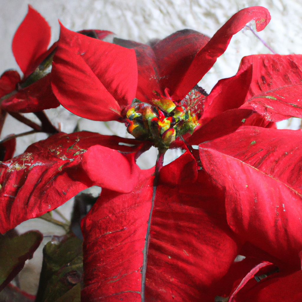 ¿Cómo se cuida la flor de Pascua en casa?
