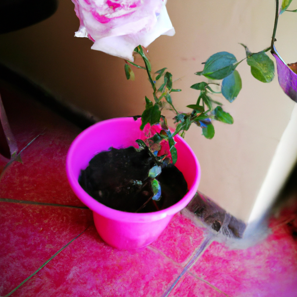¿Cómo se cuida una mini rosa en maceta?