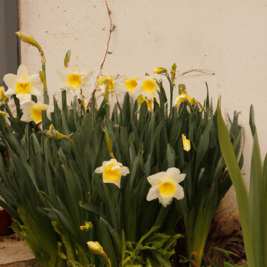¿Cómo se plantan los bulbos de narcisos?