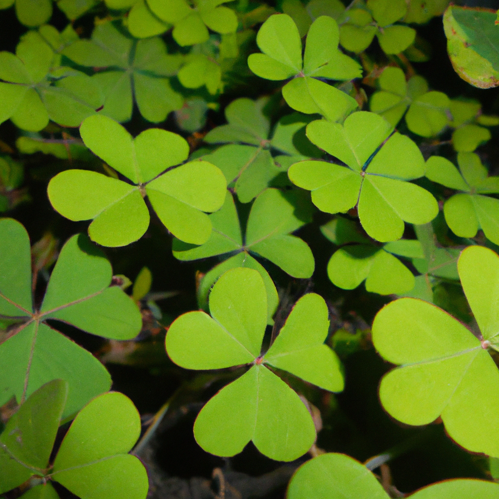 ¿Qué significa tener una planta de trébol de 4 hojas?