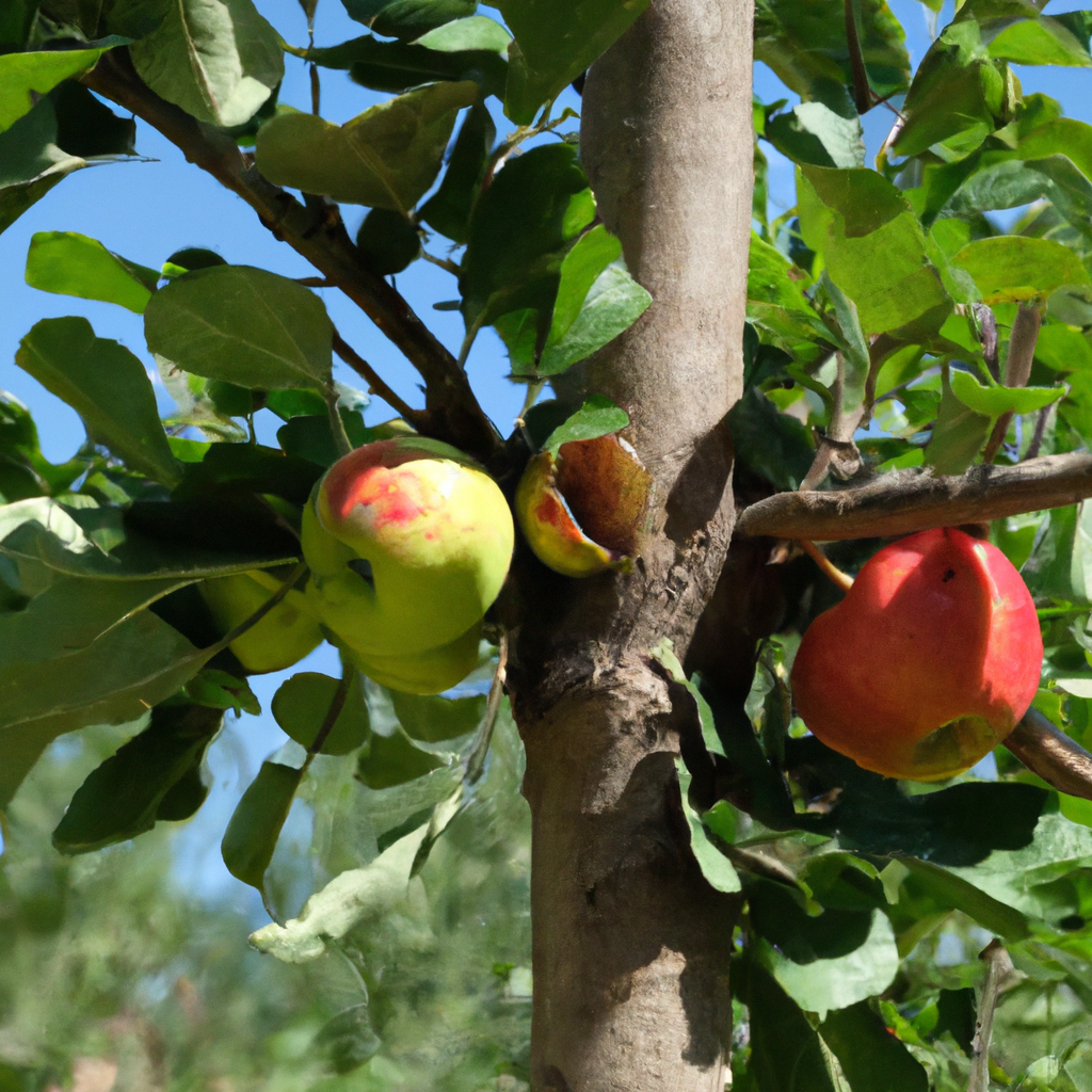 ¿Cómo se cuida un árbol de manzana?