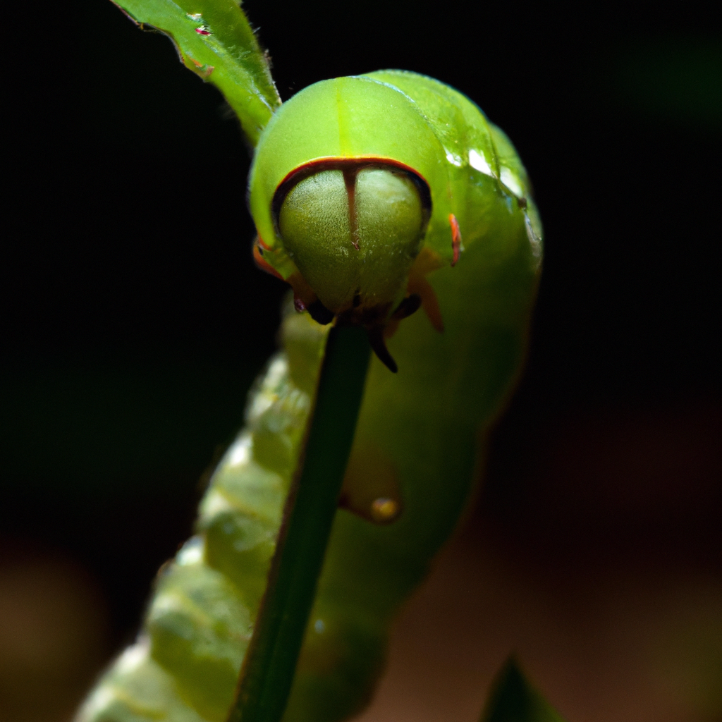 ¿Qué causa el gusano verde?